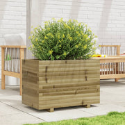 Jardinière en bois de pin imprégné 70x40x49,5 cm v0955 - Vetonek