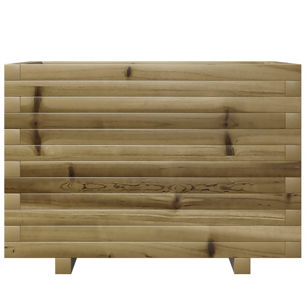 Jardinière en bois de pin imprégné 70x40x49,5 cm v0955 - Vetonek
