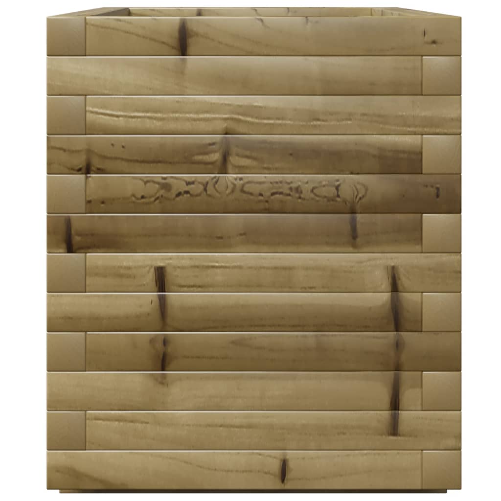 Jardinière en bois de pin imprégné 70x40x49,5 cm v0955 - Vetonek