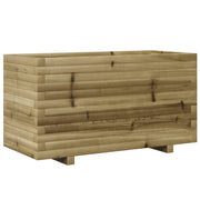 Jardinière en bois de pin imprégné Vetonek 90x40x49,5 cm