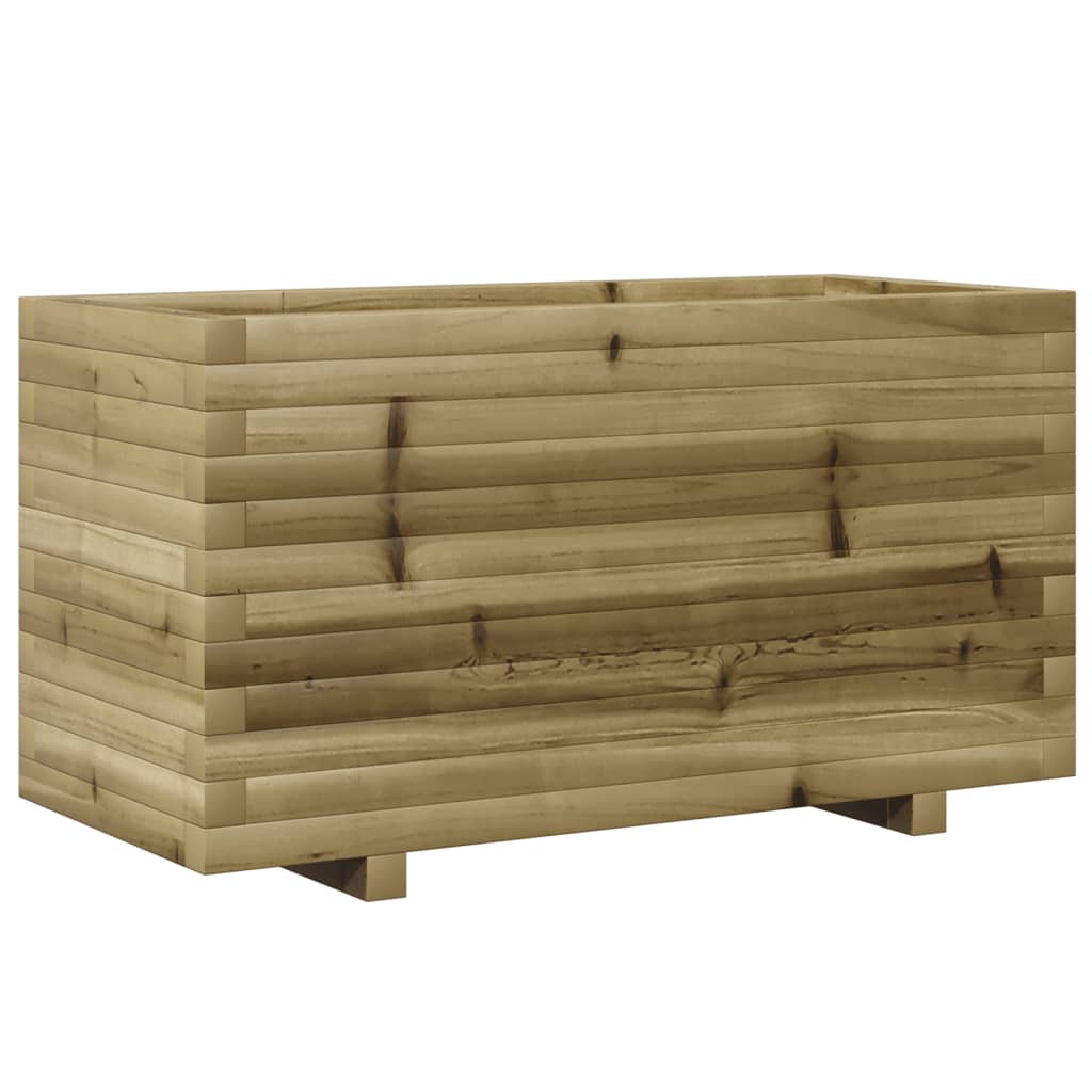 Jardinière en bois de pin imprégné Vetonek 90x40x49,5 cm