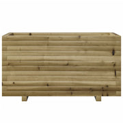 Jardinière en bois de pin imprégné 90x40x49,5 cm v1006 - Vetonek