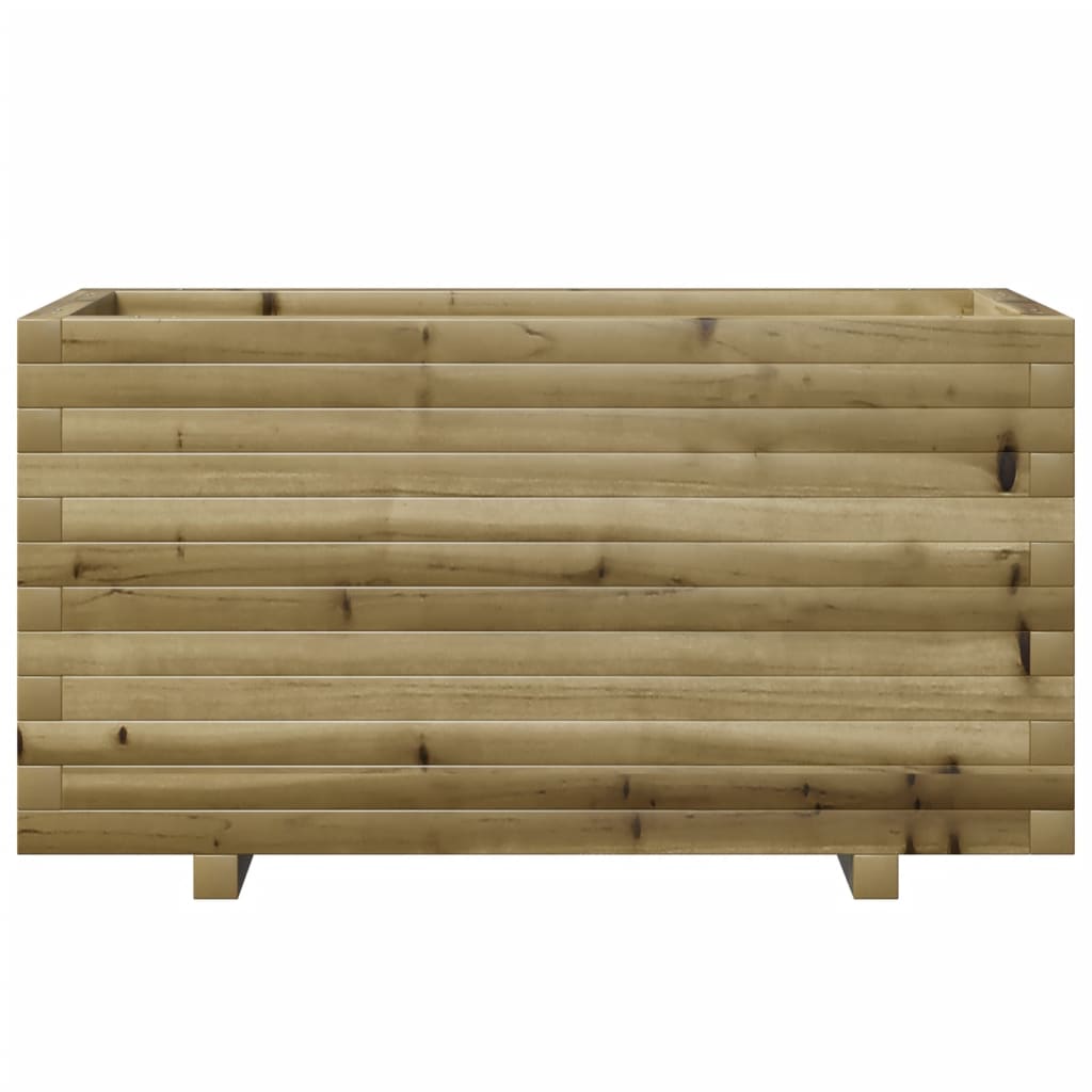 Jardinière en bois de pin imprégné 90x40x49,5 cm v1006 - Vetonek