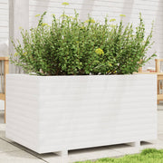 Jardinière en pin blanc massif 90x60x49,5 cm v1075 Vetonek