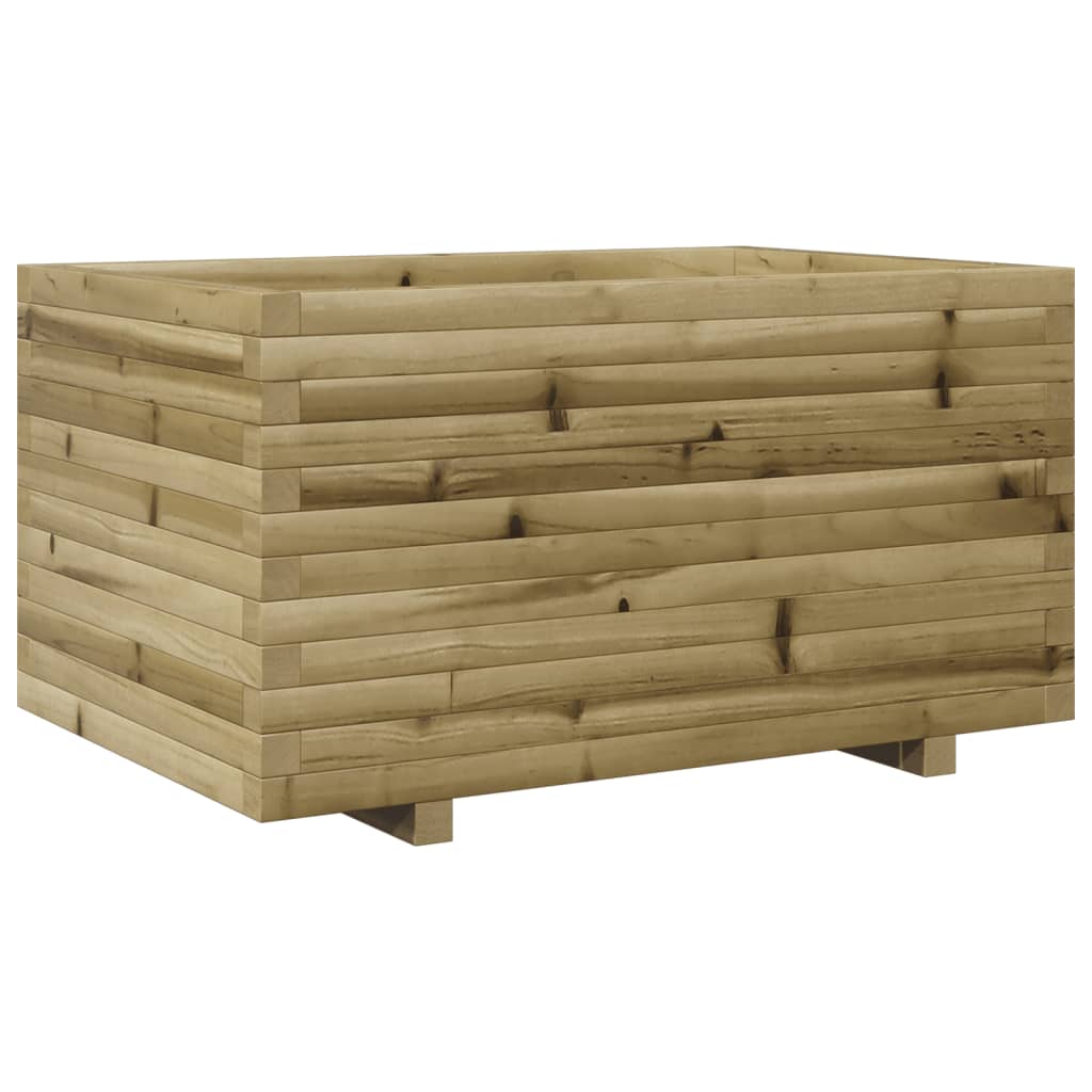 Jardinière en bois de pin imprégné Vetonek 90x60x49,5 cm