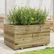 Jardinière en bois de pin imprégné 90x60x49,5 cm v1105 - Vetonek