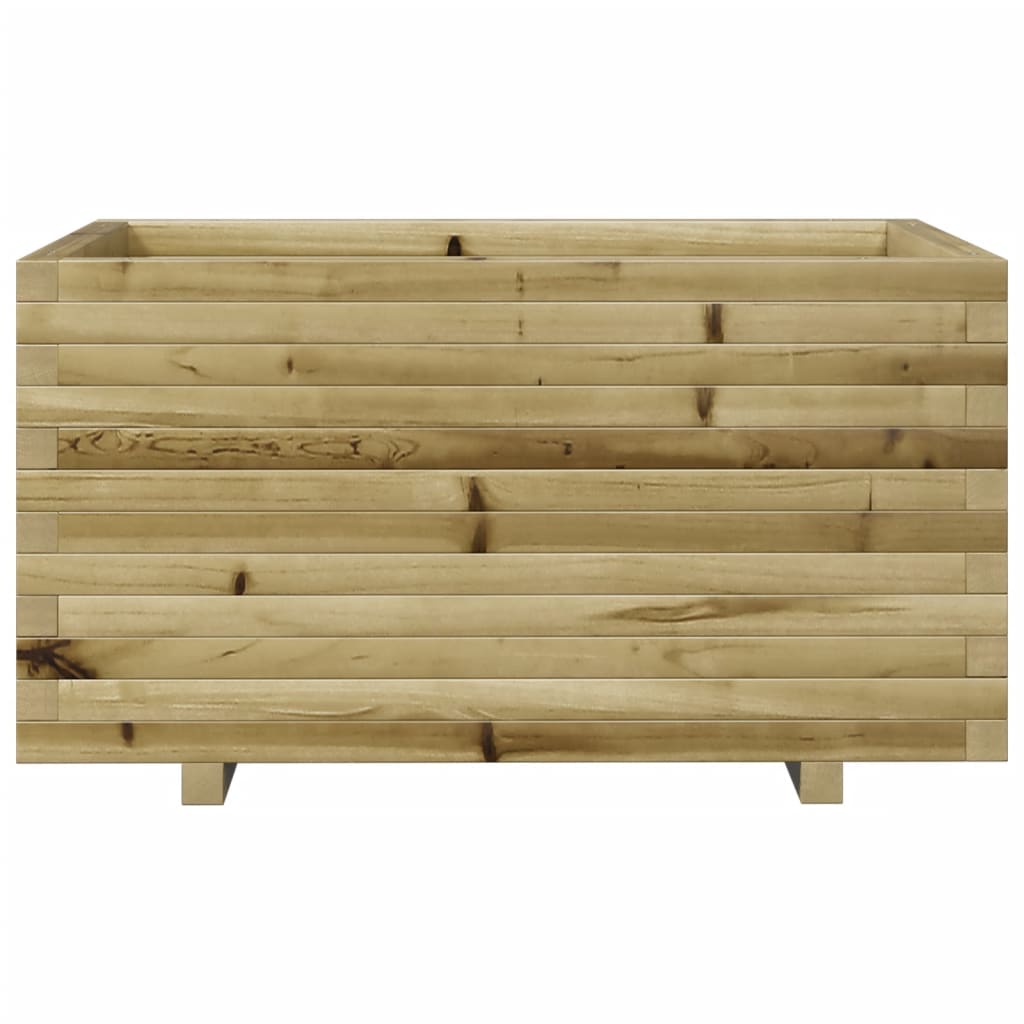 Jardinière en bois de pin imprégné 90x60x49,5 cm v1105 - Vetonek