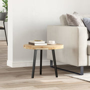 Plateau de table rond en bois d'acacia massif Ø50x4 cm V1327 Vetonek