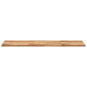 Plateau de table rectangulaire en bois d'acacia massif 120x50x2 cm V2645 Vetonek