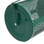 Esparcidora de compost acero verde ø40x60 cm v3215 - Vetonek