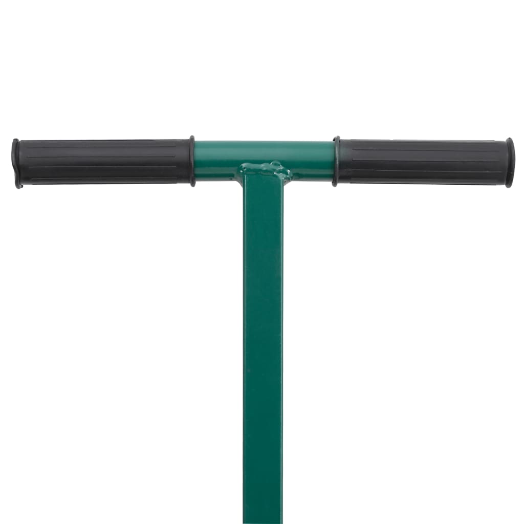 Esparcidora de compost acero verde ø40x60 cm v3215 - Vetonek