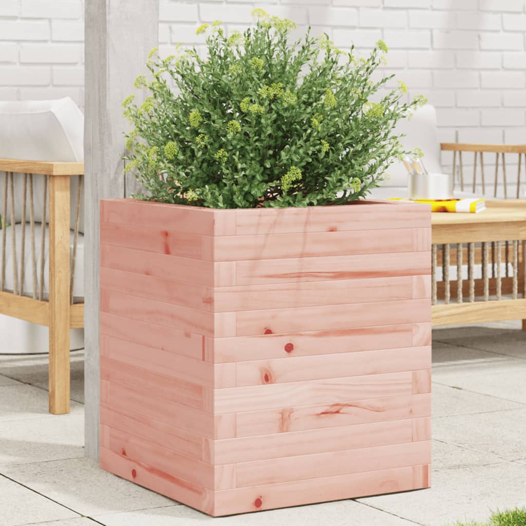 Vetonek Jardinera de madera maciza Douglas 40x40x46 cm