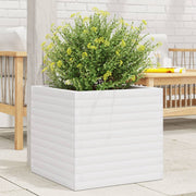 Jardinière en pin blanc massif 50x50x46 cm v5356 Vetonek