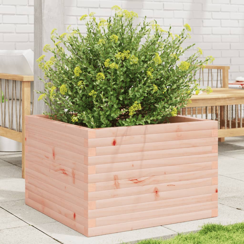 Vetonek Jardinera madera maciza de abeto Douglas 70x70x46 cm