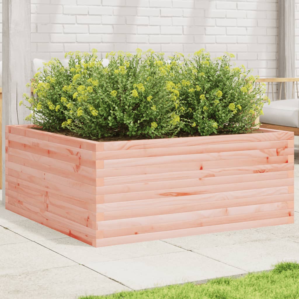 Vetonek Jardinera madera maciza de abeto Douglas 110x110x46 cm