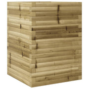 Jardinière en bois de pin imprégné Vetonek 50x50x68,5 cm