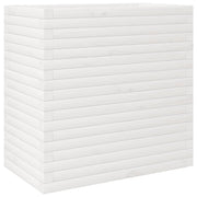 Vetonek Jardinière en bois de pin blanc massif 70x40x68,5 cm