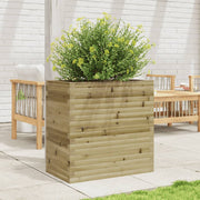 Jardinière en bois de pin imprégné 70x40x68,5 cm v6186 - Vetonek