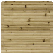 Jardinière en bois de pin imprégné 70x40x68,5 cm v6186 - Vetonek
