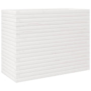 Vetonek Jardinière en bois de pin blanc massif 90x40x68,5 cm