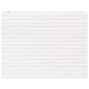 Jardinière en pin blanc massif 90x40x68,5 cm v6209 - Vetonek