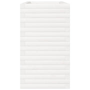 Jardinière en pin blanc massif 90x40x68,5 cm v6209 - Vetonek