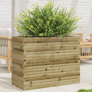 Jardinière en bois de pin imprégné 90x40x68,5 cm v6230 Vetonek