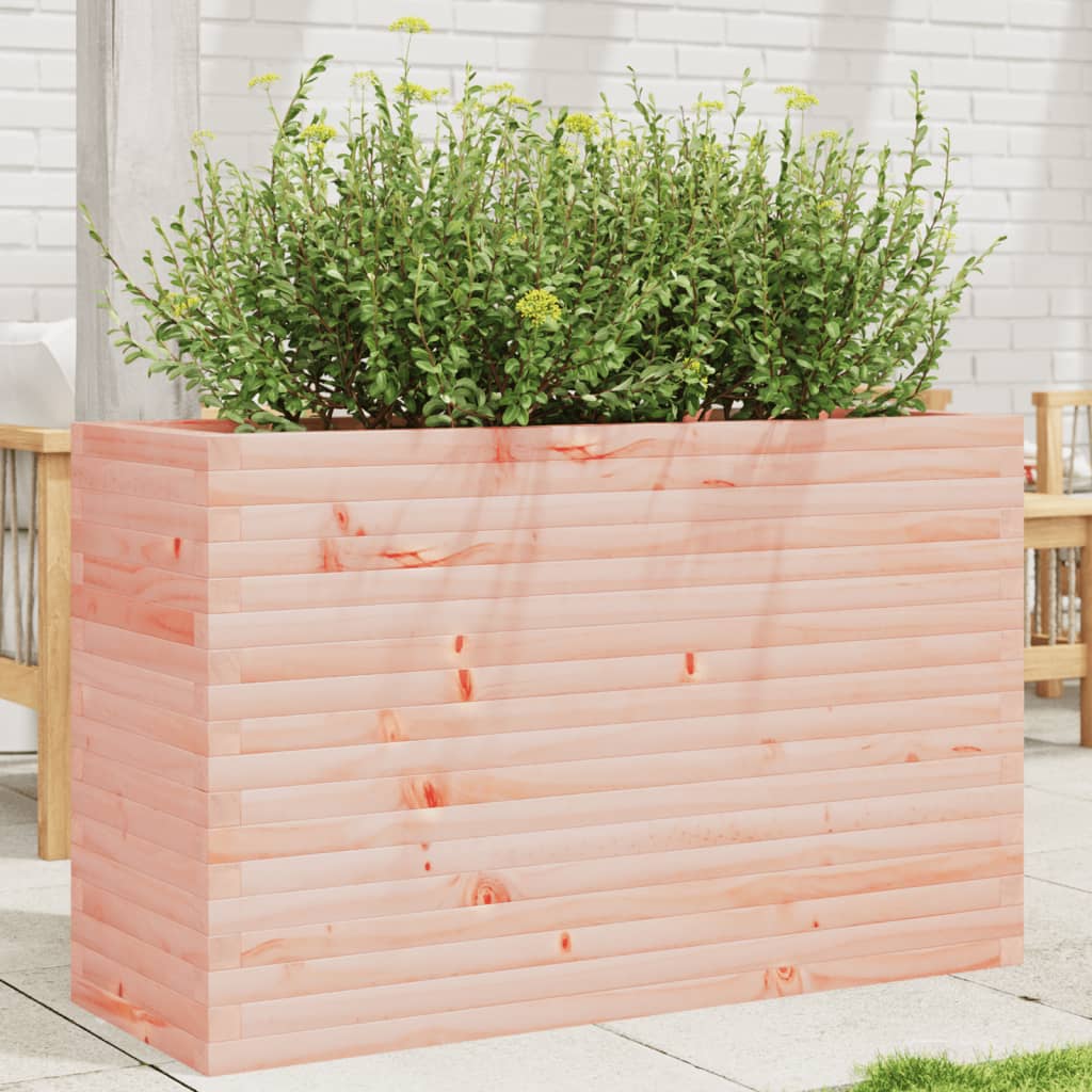 Vetonek Jardinera madera maciza de abeto Douglas 110x40x68,5 cm