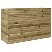 Jardinière en bois de pin imprégné Vetonek 110x40x68,5 cm