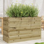 Jardinière en bois de pin imprégné 110x40x68,5 cm v6285 Vetonek