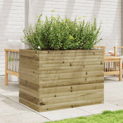 Jardinière en bois de pin imprégné 90x60x68,5 cm v6339 - Vetonek