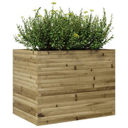 Jardinière en bois de pin imprégné 90x60x68,5 cm v6339 - Vetonek