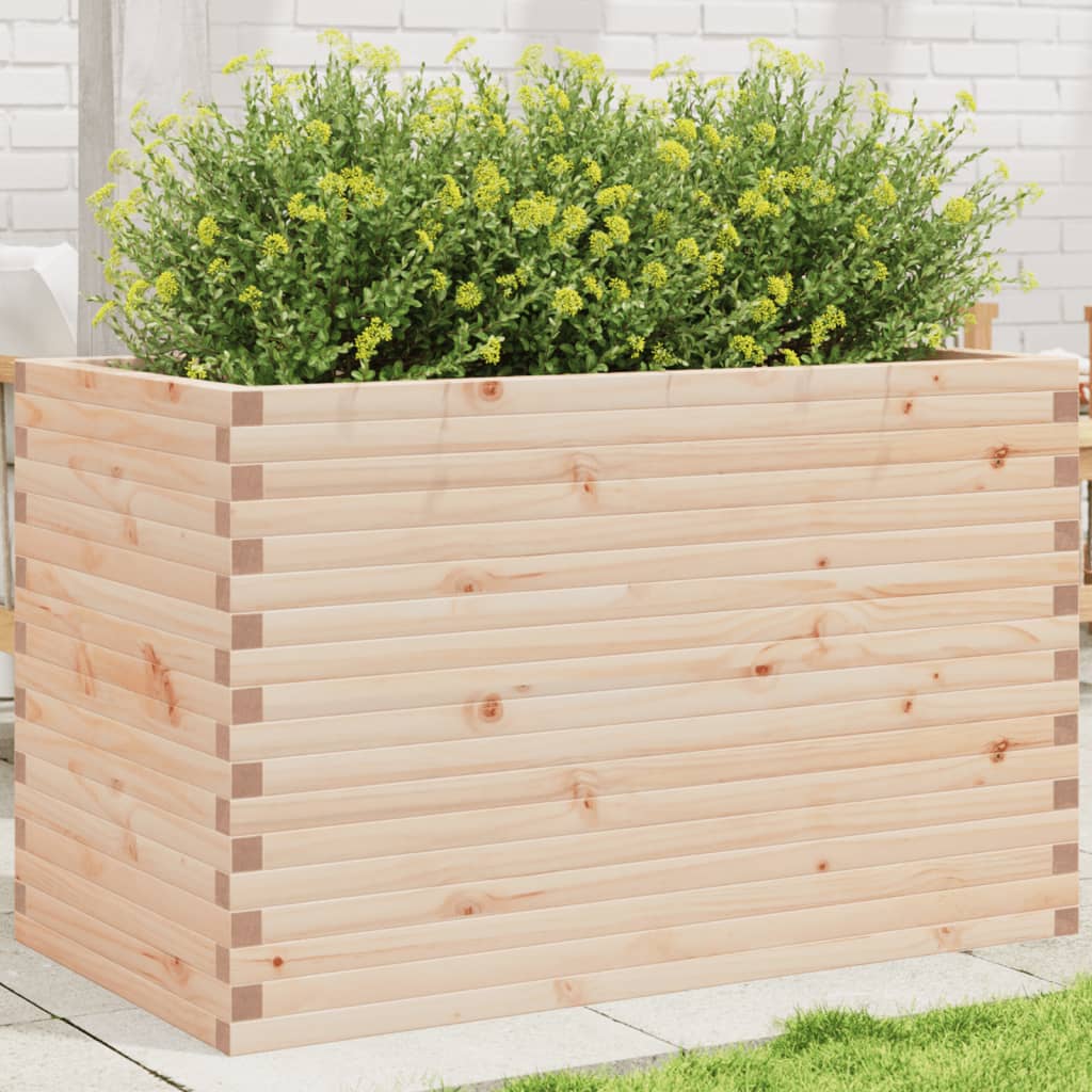 Vetonek Jardinera madera maciza de pino 110x60x68,5 cm