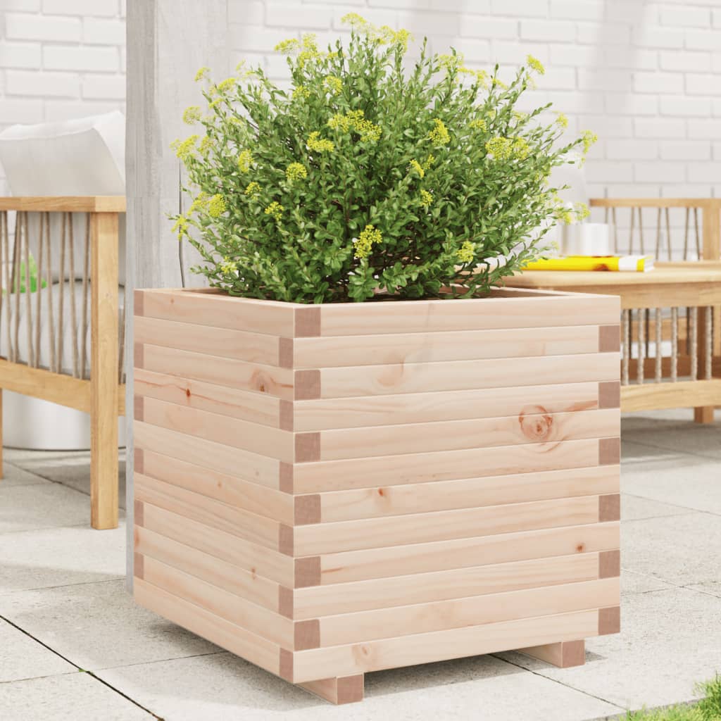 Vetonek Jardinera madera maciza de pino 50x50x49,5 cm