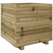 Jardinière en bois de pin imprégné Vetonek 50x50x49,5 cm