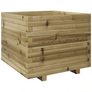 Jardinière en bois de pin imprégné Vetonek 60x60x49,5 cm