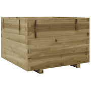 Jardinière en bois de pin imprégné Vetonek 70x70x49,5 cm