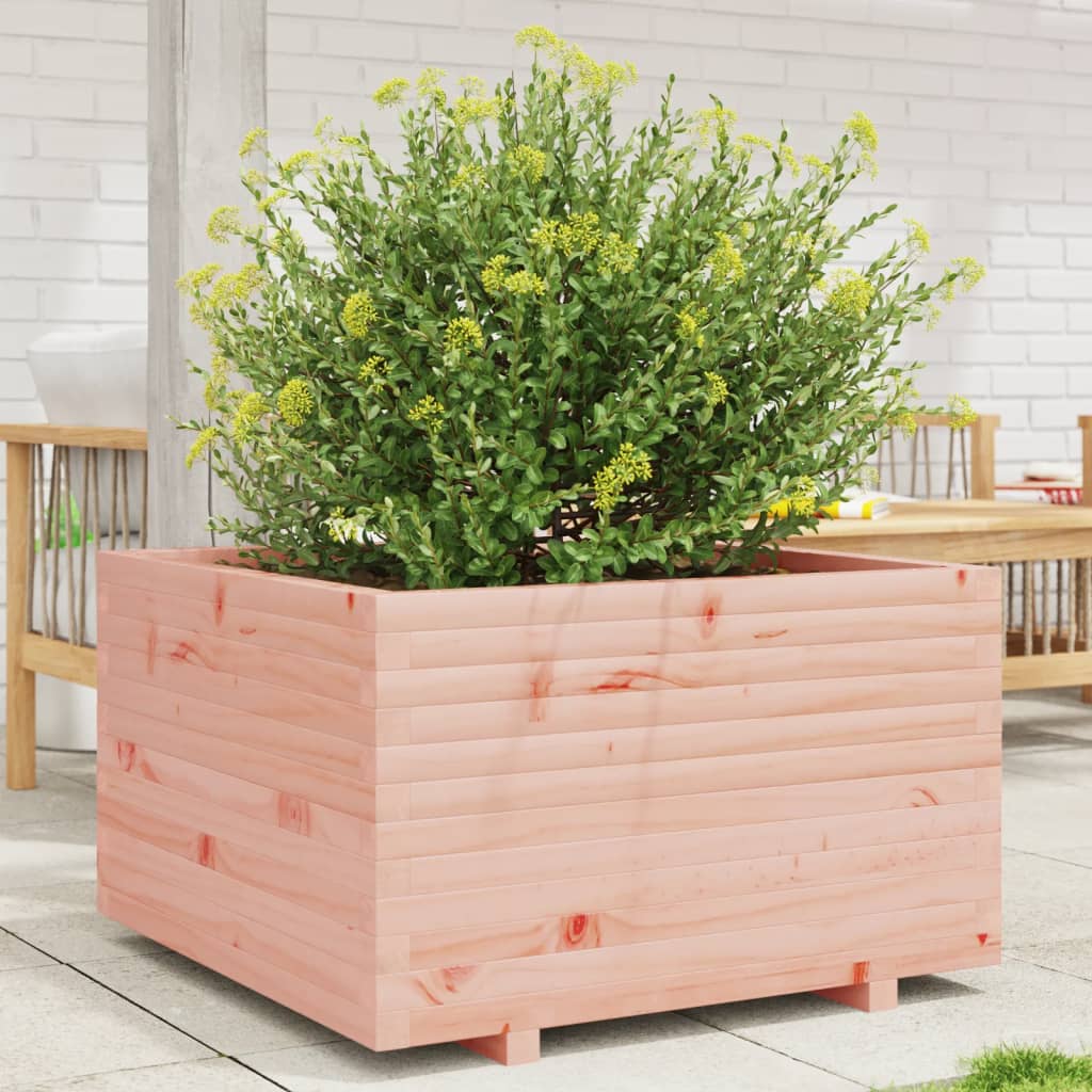 Vetonek Jardinera madera maciza de abeto Douglas 80x80x49,5 cm