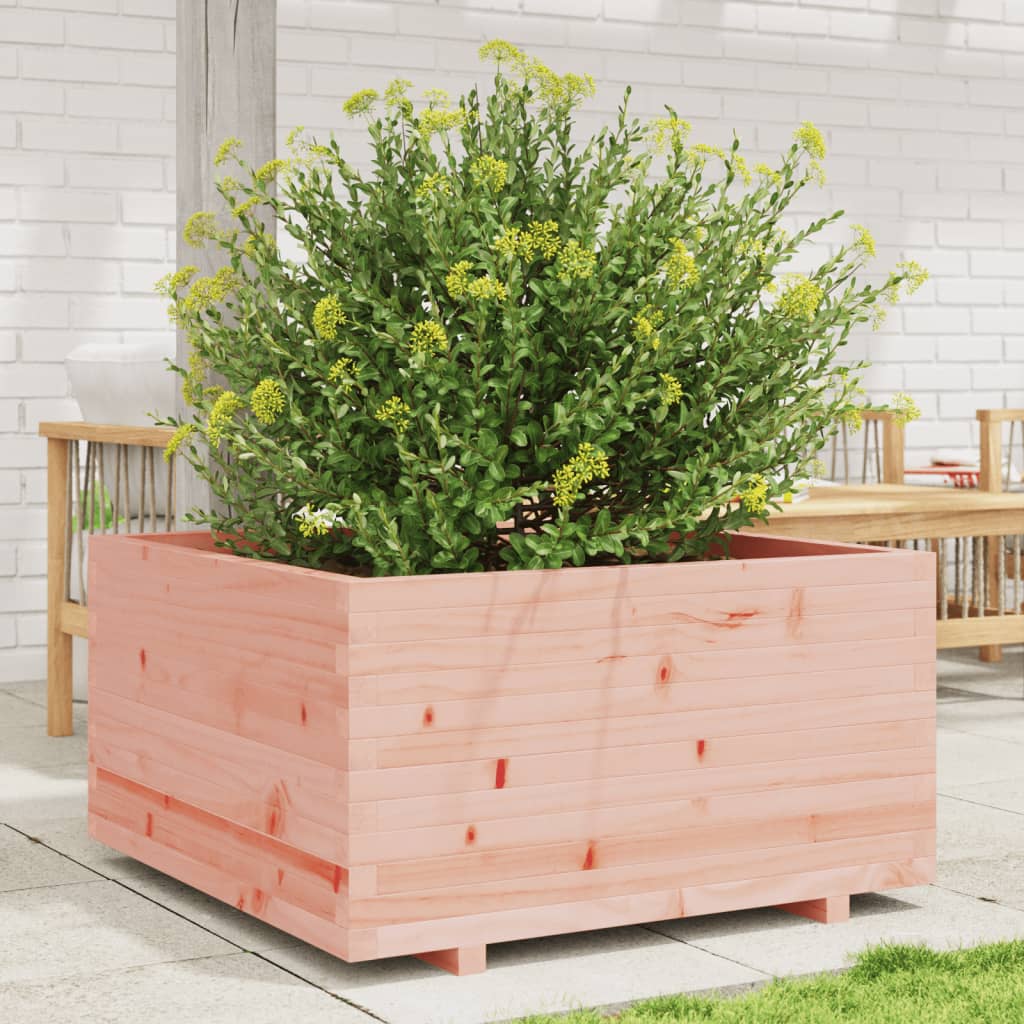 Vetonek Jardinera madera maciza de abeto Douglas 90x90x49,5 cm