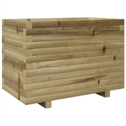 Jardinière en bois de pin imprégné Vetonek 70x40x49,5 cm