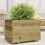 Jardinière en bois de pin imprégné 70x40x49,5 cm v6834 Vetonek
