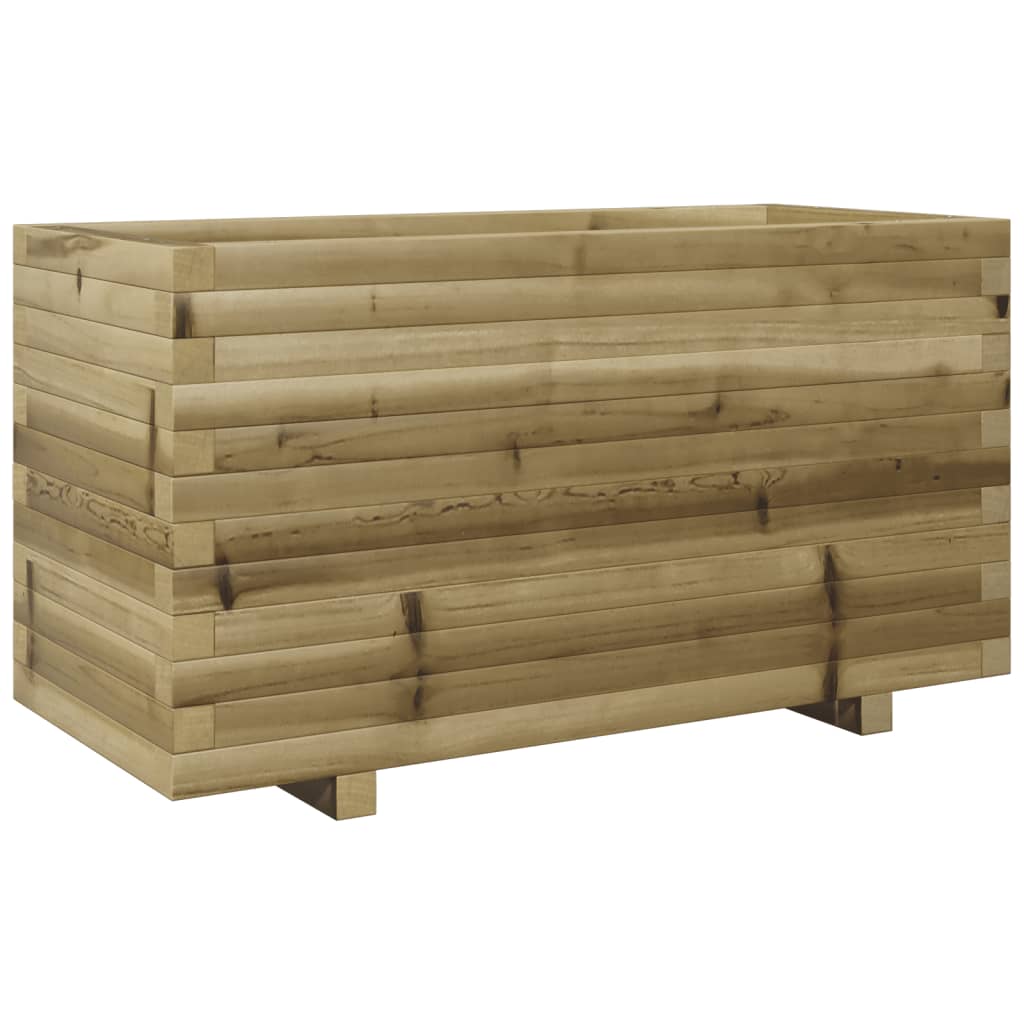 Jardinière en bois de pin imprégné Vetonek 90x40x49,5 cm