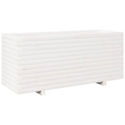Jardinière en pin blanc massif 110x40x49,5 cm V6902 Vetonek