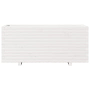 Jardinière en pin blanc massif 110x40x49,5 cm V6902 Vetonek