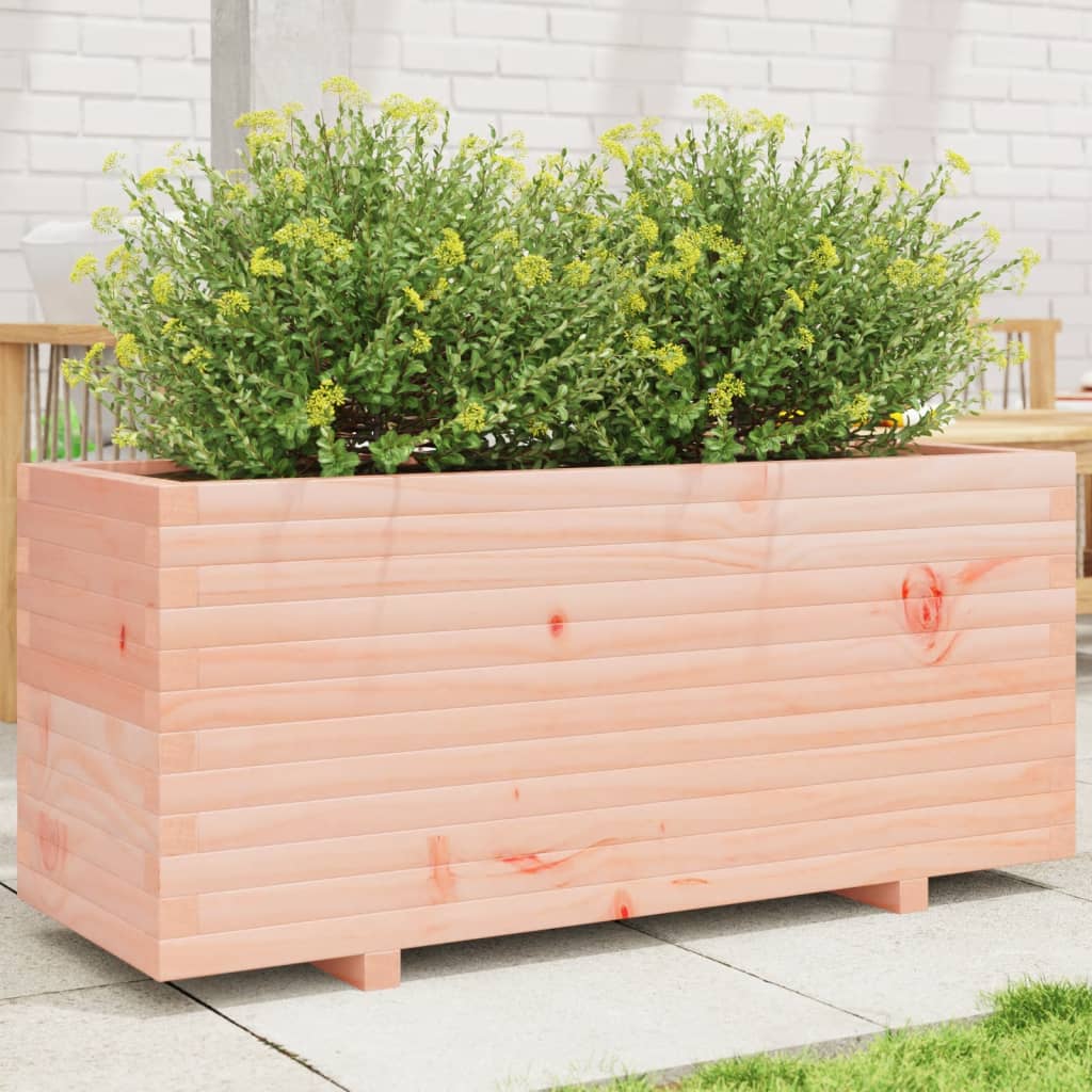 Vetonek Jardinera madera maciza de abeto Douglas 110x40x49,5 cm