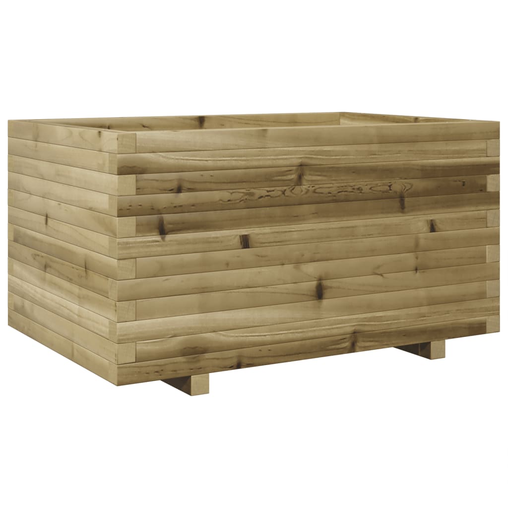 Jardinière en bois de pin imprégné Vetonek 90x60x49,5 cm