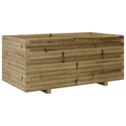Jardinière en bois de pin imprégné Vetonek 110x60x49,5 cm
