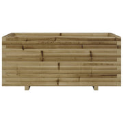 Jardinière en bois de pin imprégné 110x60x49,5 cm v7039 - Vetonek