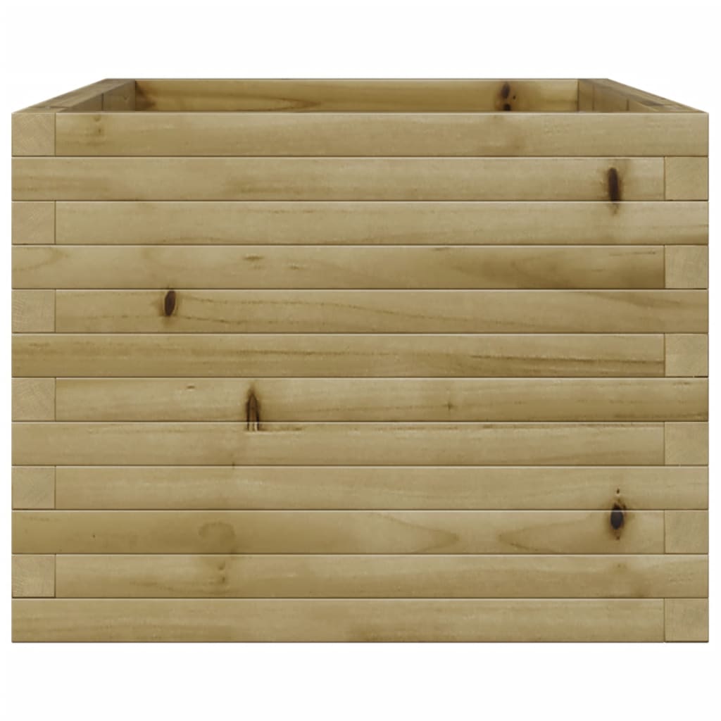 Jardinière en bois de pin imprégné 110x60x49,5 cm v7039 - Vetonek