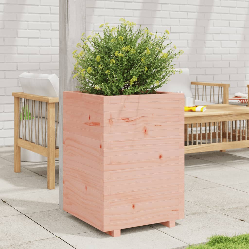 Vetonek Jardinera madera maciza de abeto Douglas 50x50x72,5 cm